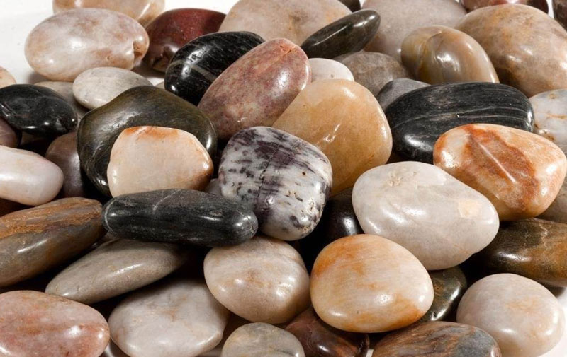 river pebbles